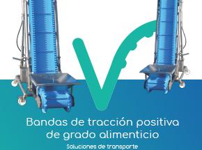 Bandas de Tracción Positiva de Grado Alimenticio